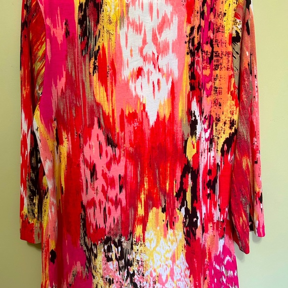 Colorful Laura Ashley XL top - Picture 3 of 4